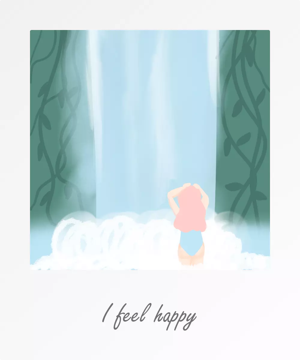 Positive affirmation - I feel happy